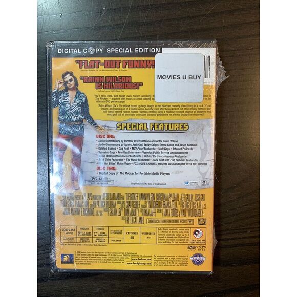 The Rocker (DVD, 2009, 2-Disc Set, Includes‎ Digital Copy Checkpoint,... - Picture 3 of 3